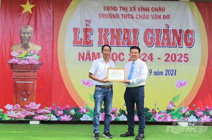 tặng xe đạp từ thiện tại dbscl 1804-1