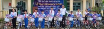 tặng xe đạp từ thiện quảng nam