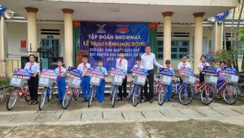 tặng xe đạp từ thiện quảng nam