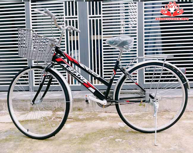 xe đạp phổ thông CC 23-27 đen khung thép