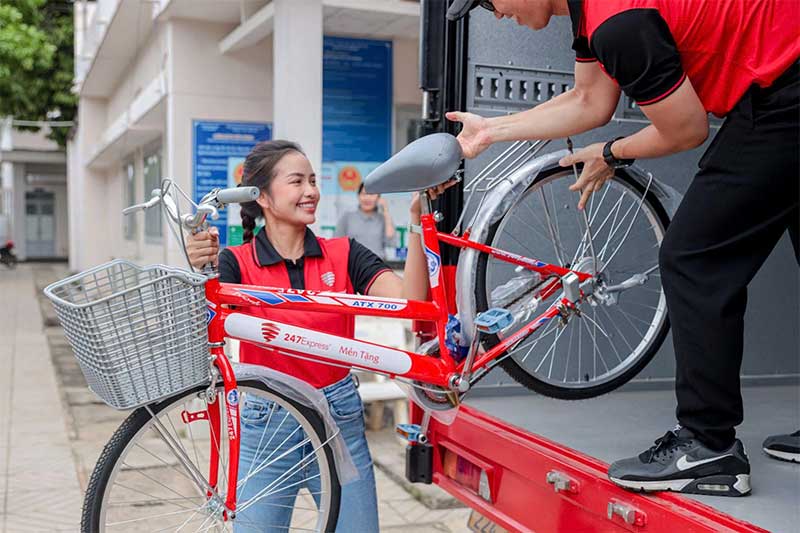 xe đạp từ thiện 247 express 2